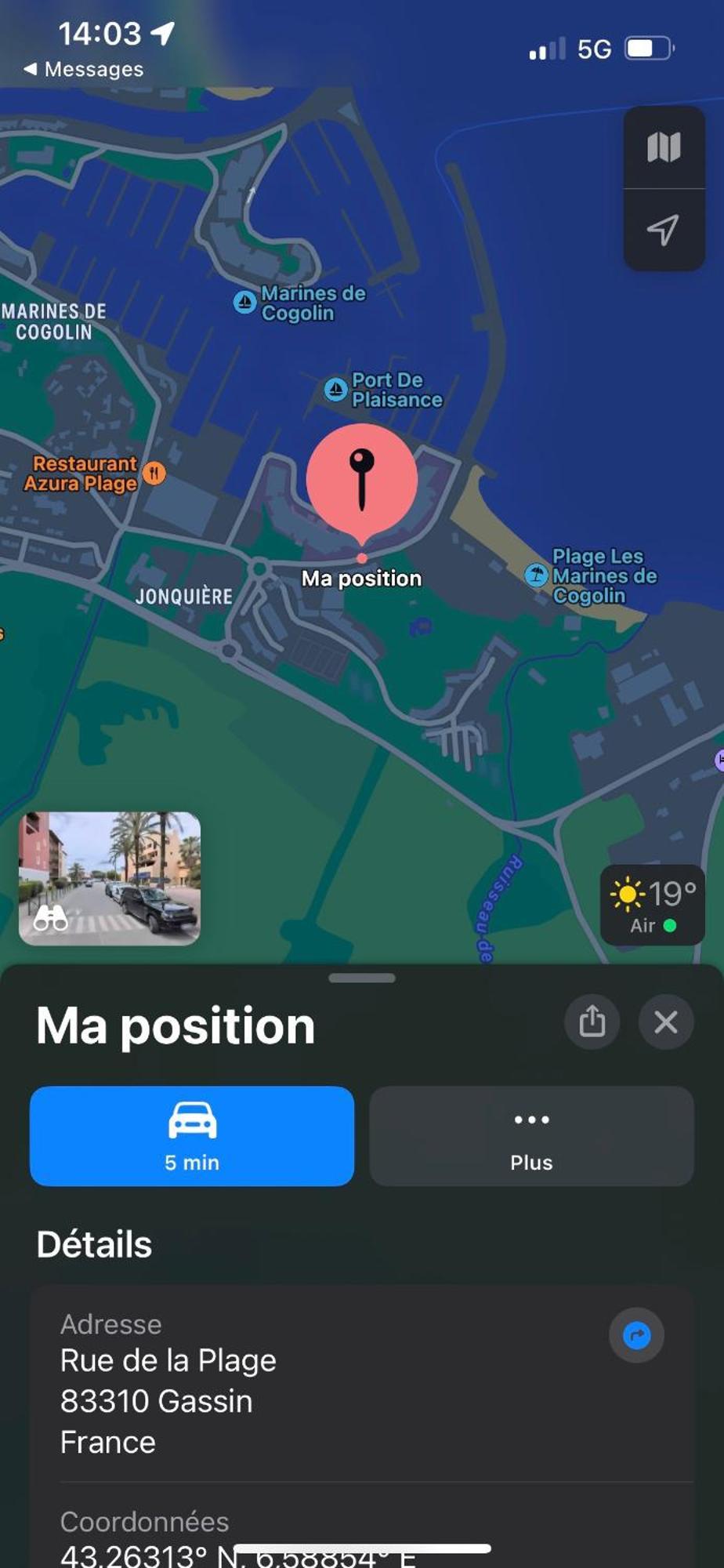 Le Sud Plage Et Piscine Gassin Exterior foto